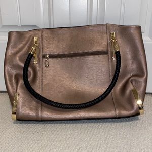 Foxer dark champagne purse!!!